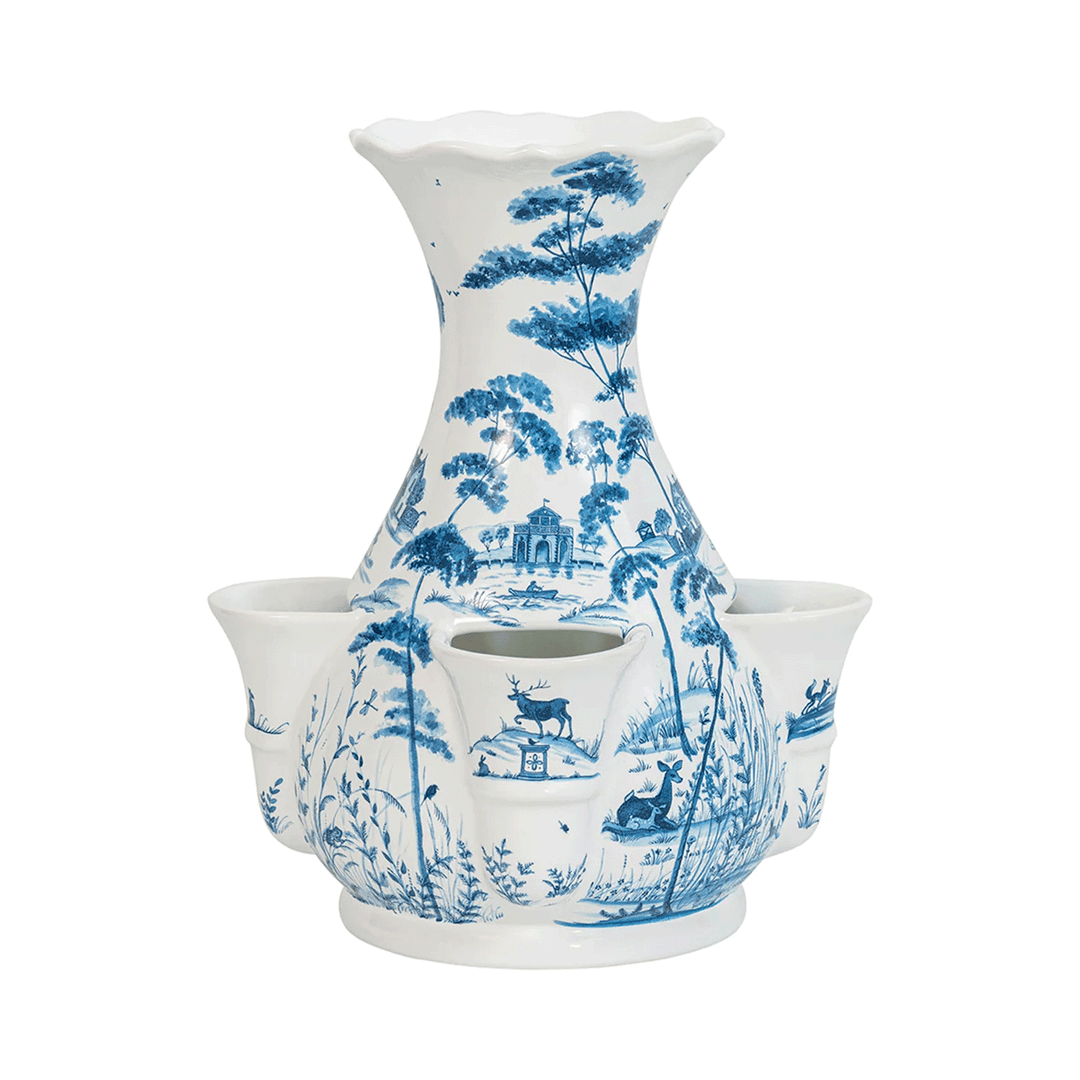 Juliska Country Estate 11.5" Tulipiere Vase Delft Blue
