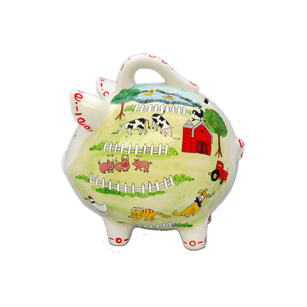 Old McDonald Biggy Piggy Bank