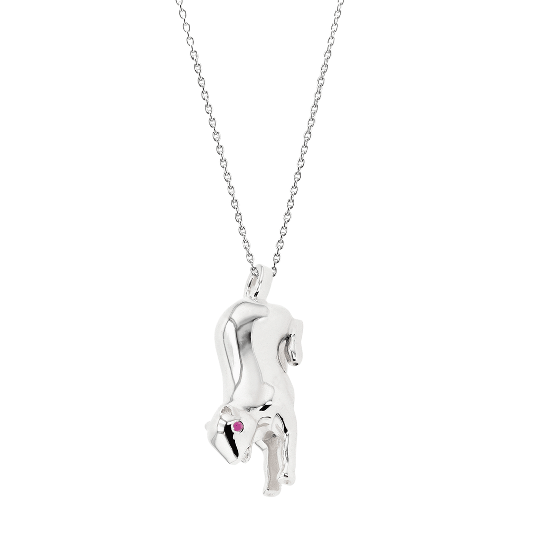 Hamilton Palmer Square Tiger Charm Sterling Silver