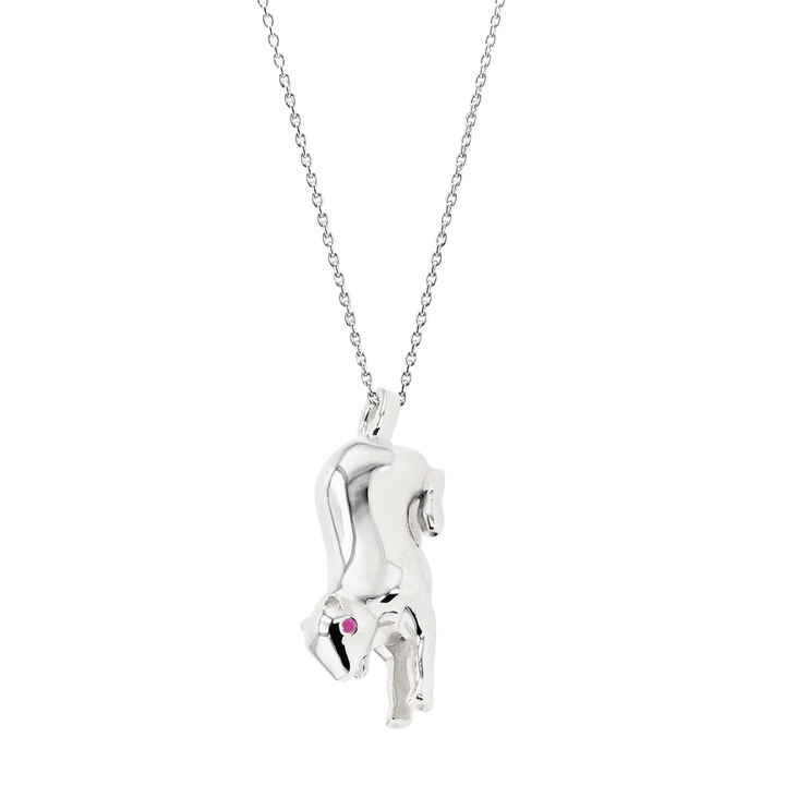 Hamilton Palmer Square Tiger Charm Sterling Silver