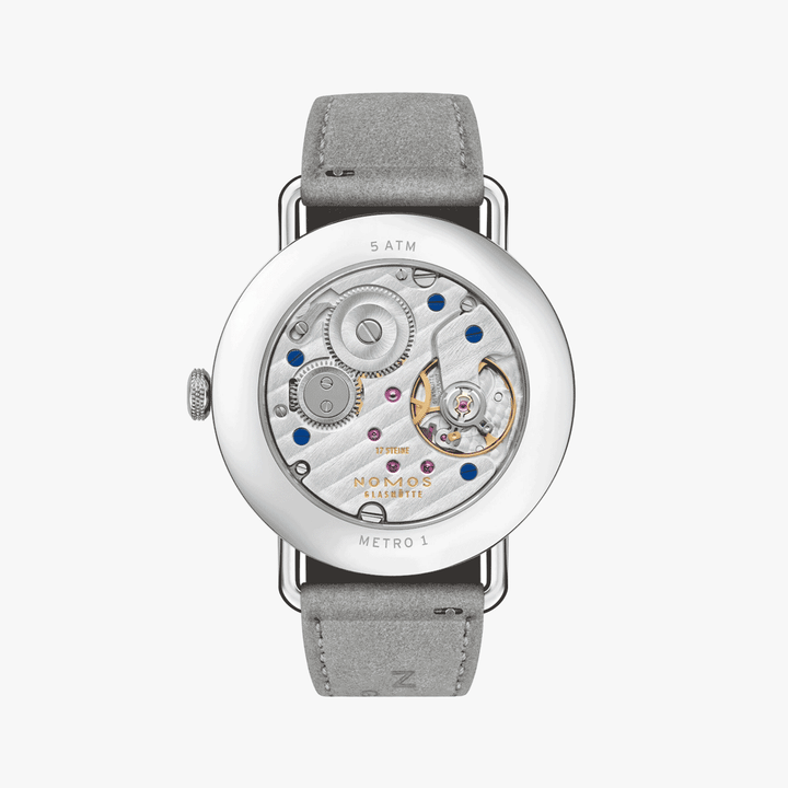 Nomos Metro 33 All Silver Reference 1122