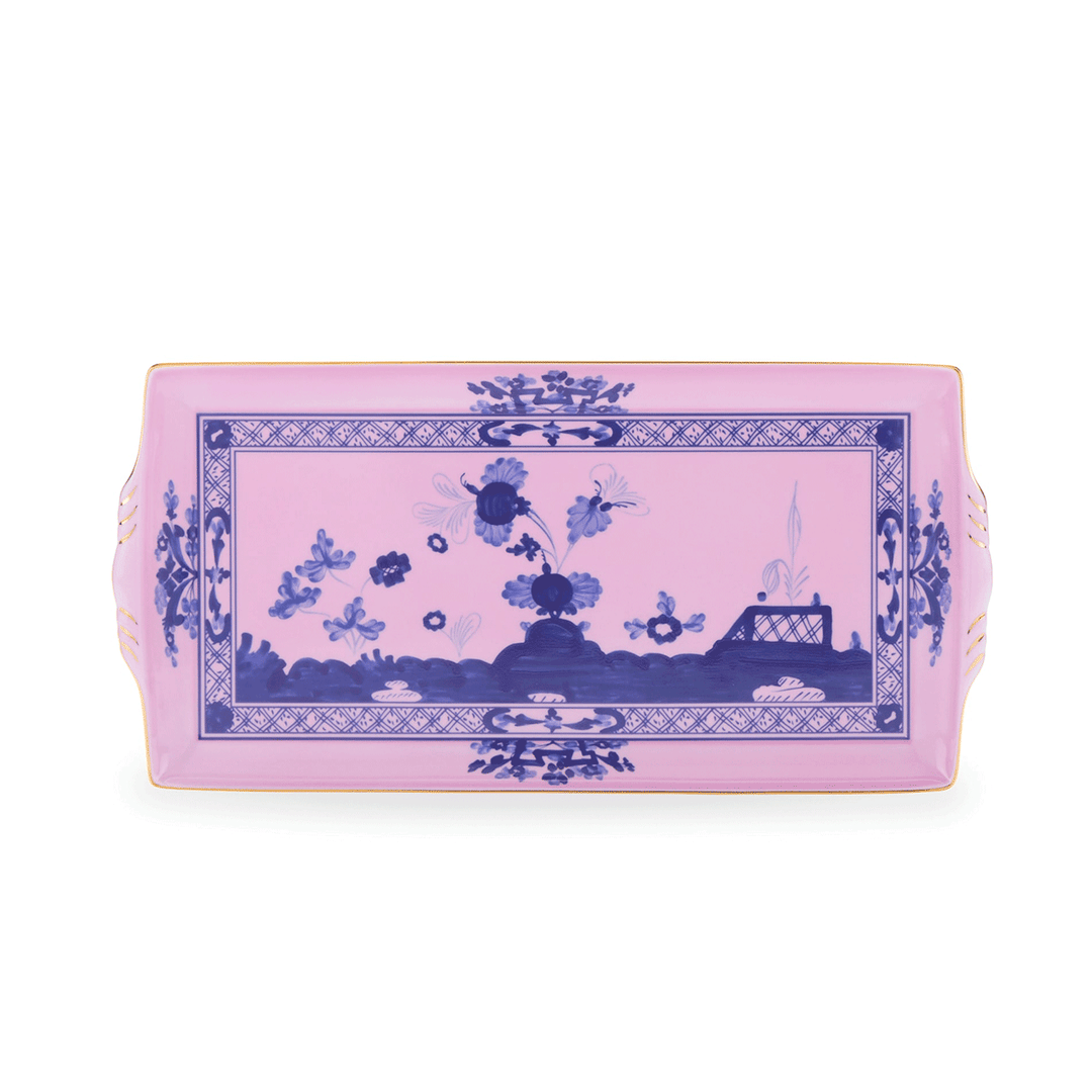 Ginori 1735 Oriente Italiano Azalea Rectangle Tray
