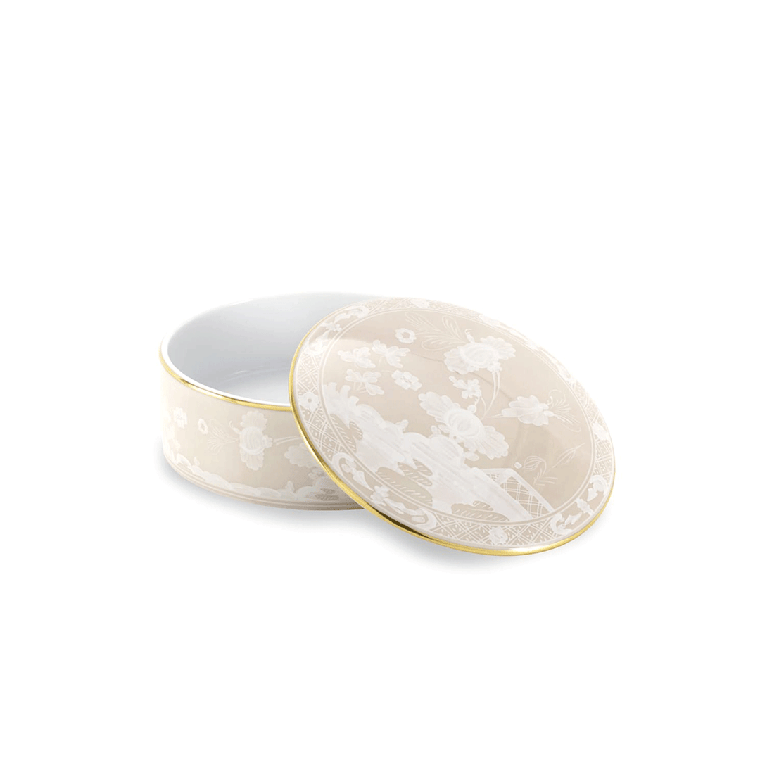 Ginori 1735 Meringa Trinket Box