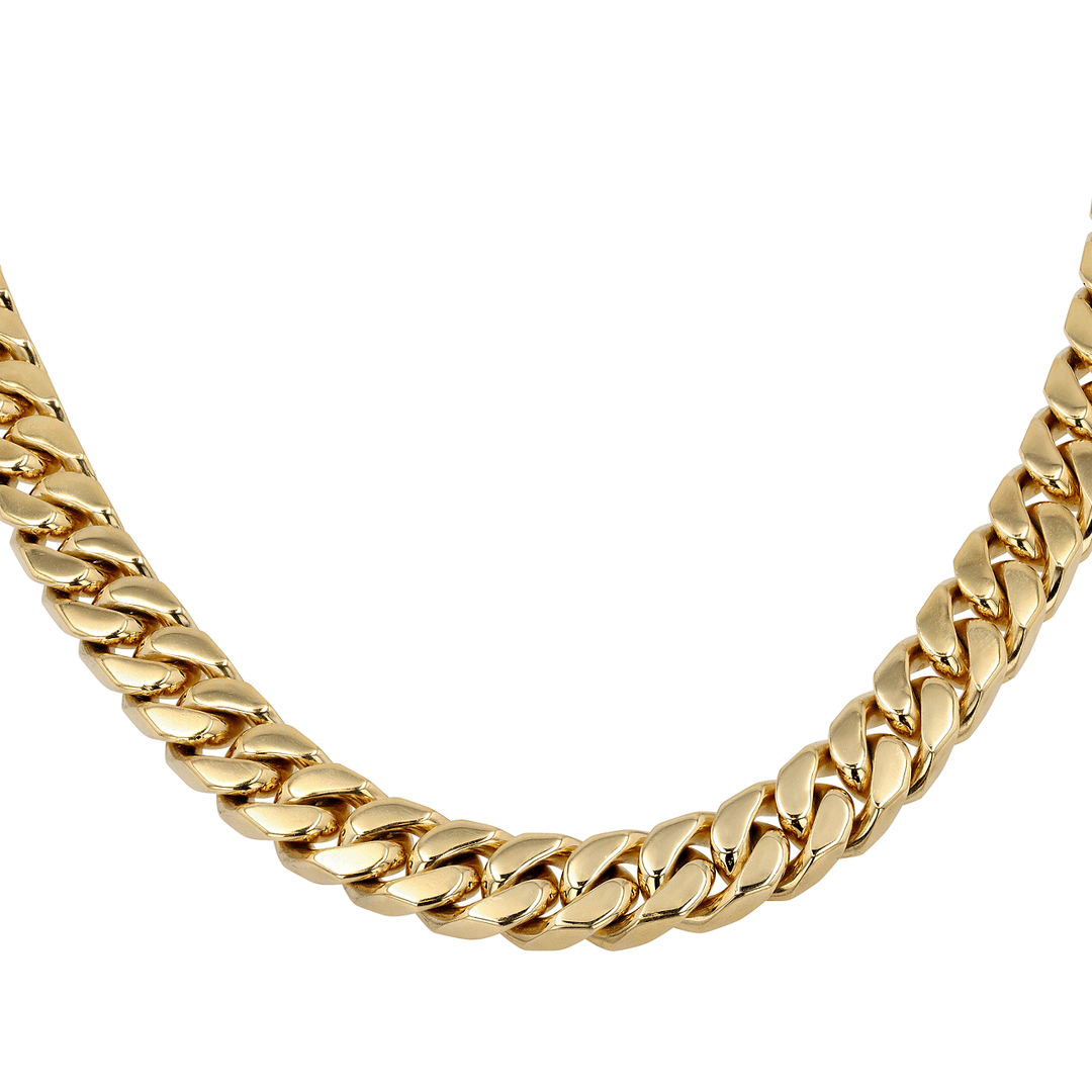 Hamilton Men's Collection Solid 10 mm Curb Link Chain