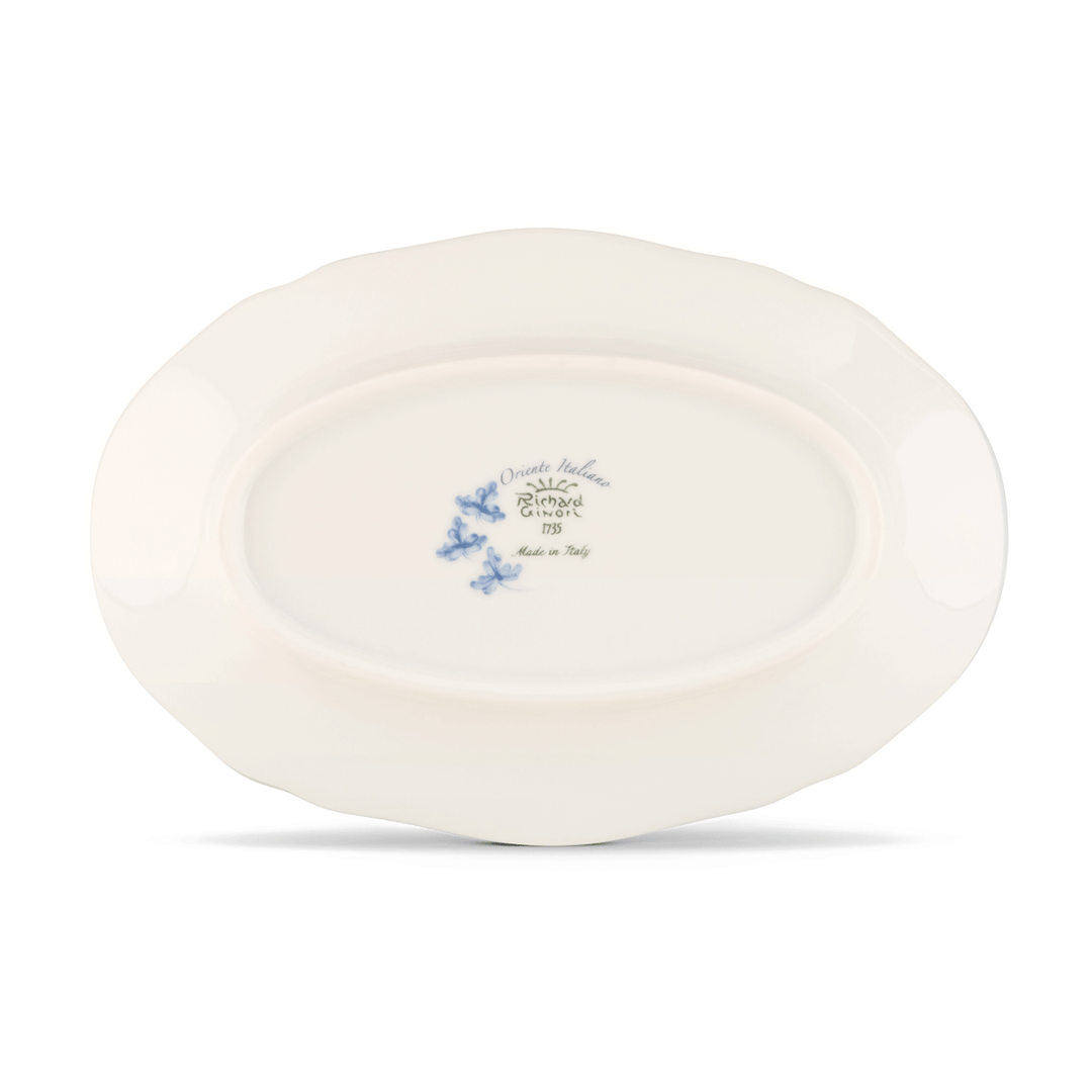 Ginori 1735 Oriente Italiano Iris Pickle Dish