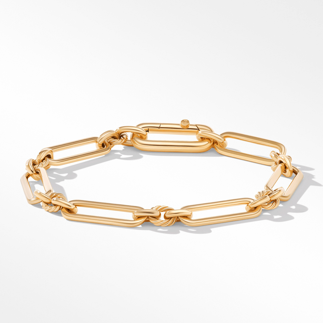 David Yurman Lexington Chain Bracelet in 18k Yellow Gold