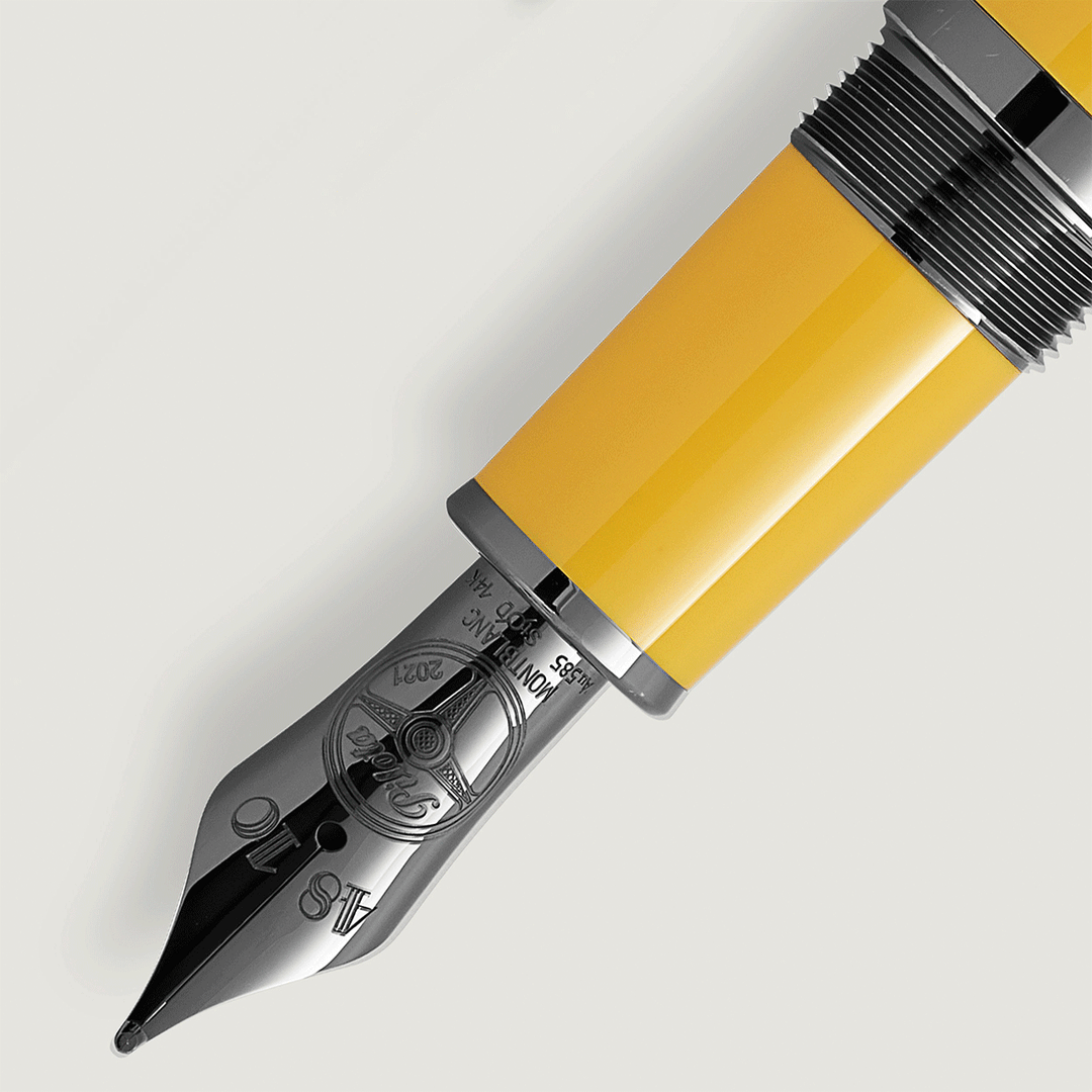 Montblanc Great Characters Enzo Ferrari Special Edition Giallo Modena Fountain Pen
