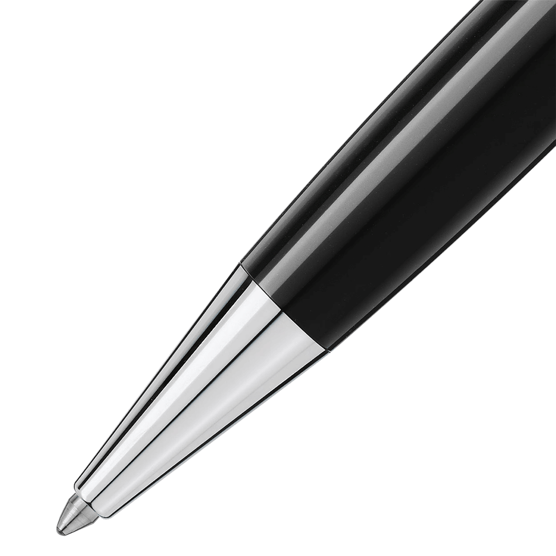 Montblanc Meisterstück Platinum-Coated Black Classique Ballpoint Pen