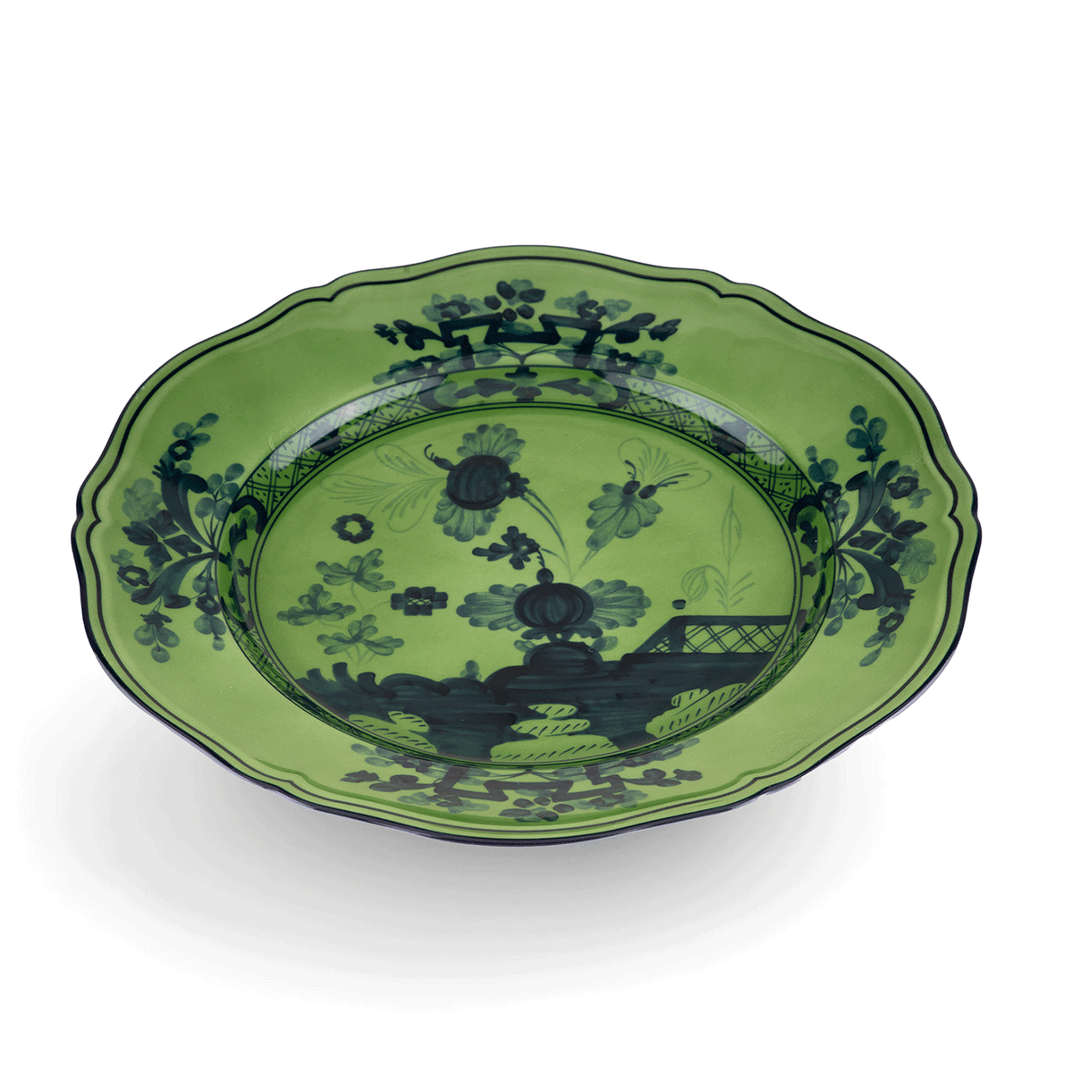 Ginori 1735 Orente Italiano Malachite Dinner Plate