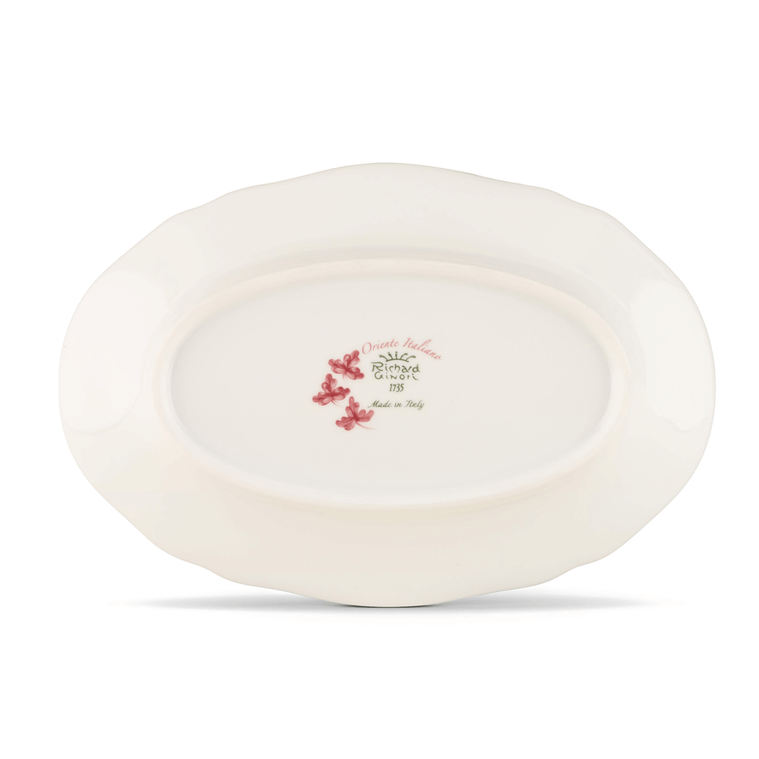 Ginori 1735 Oriente Italiano Porpora Pickle Dish