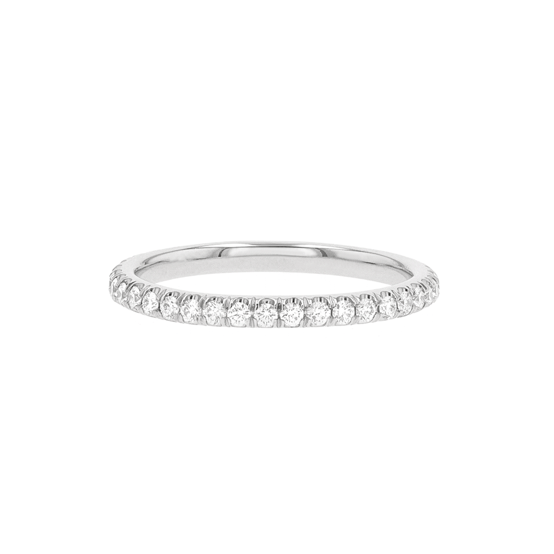 Hamilton Silhouette Collection Platinum and .40 Total Weight Diamond Band