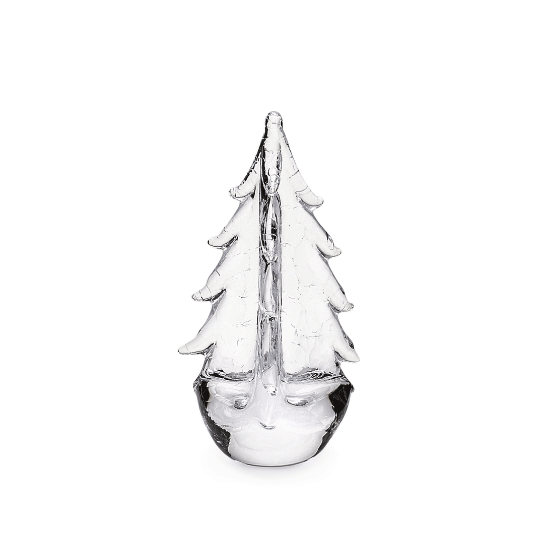 Simon Pearce Vermont Crackle Tree 8 Inch