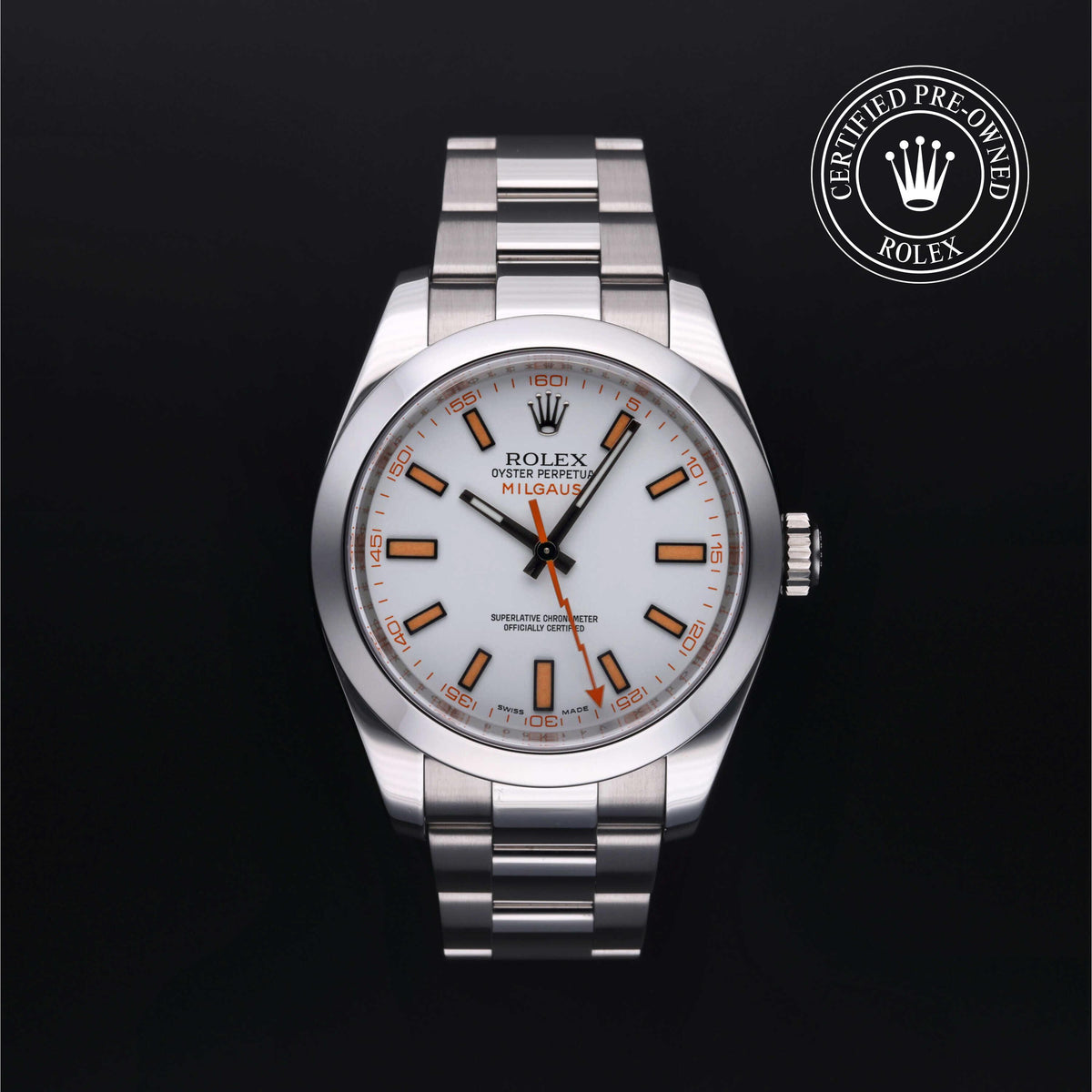 Rolex Certified Pre-Owned Milgauss M116400-0002