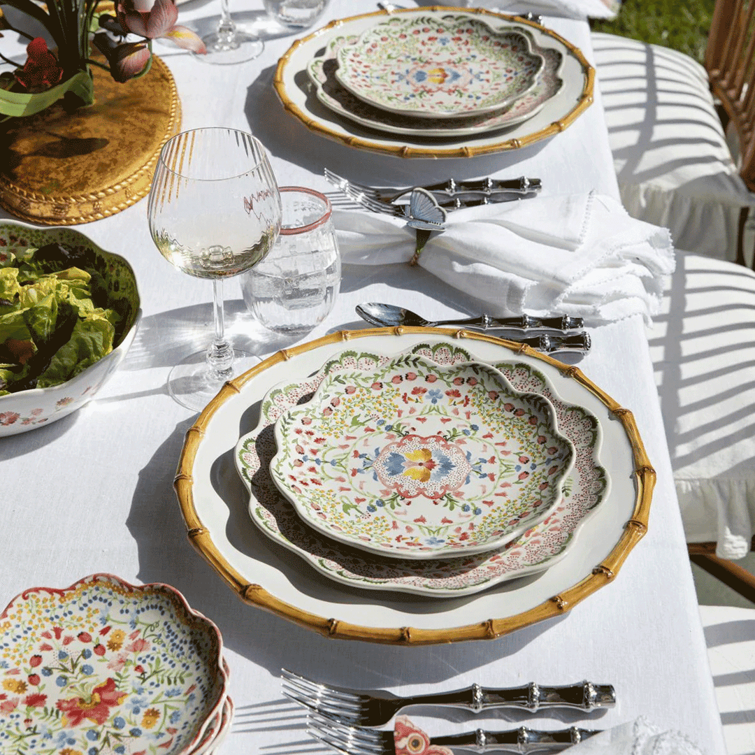 Juliska Sofia Dessert/Salad Plate Multi Color