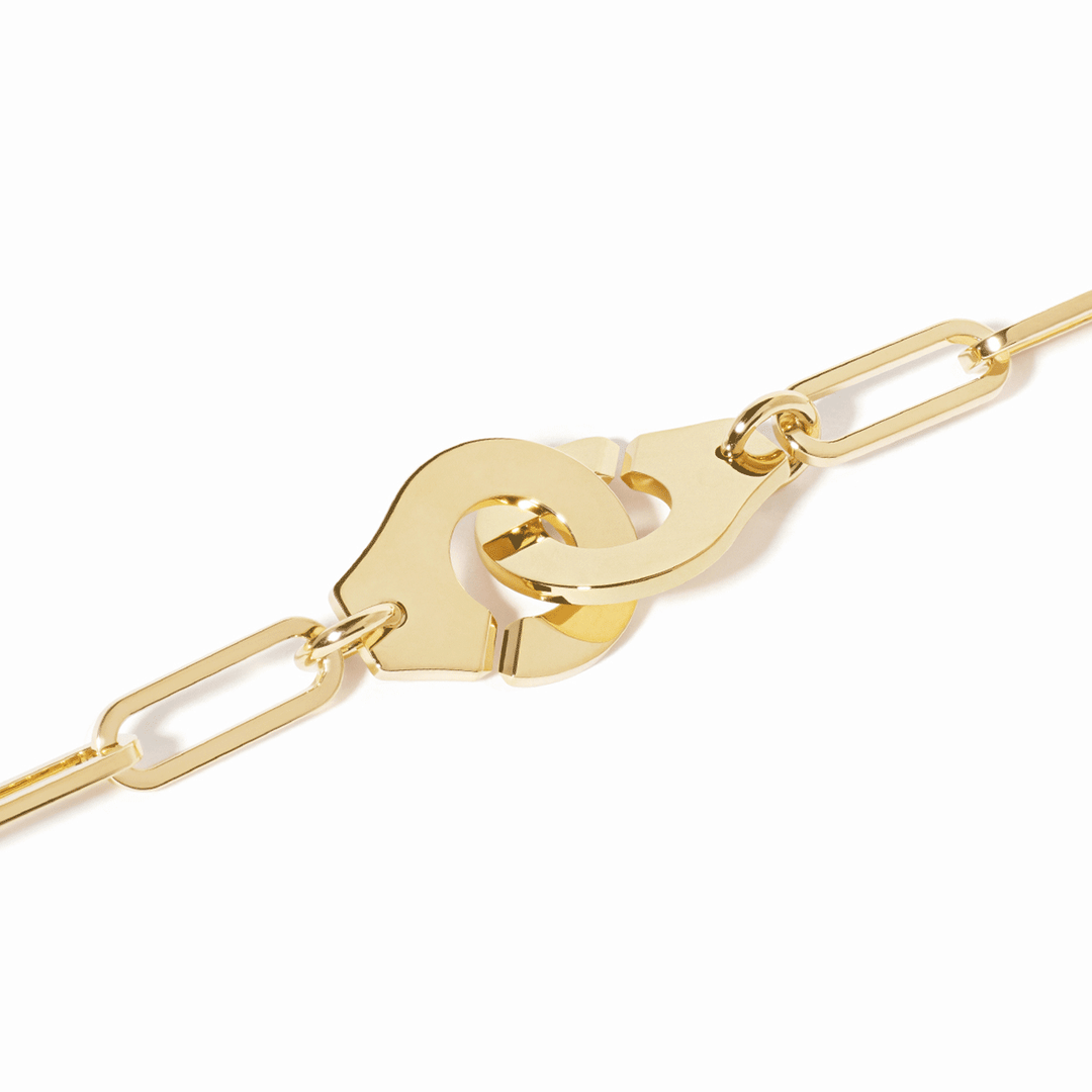 Dinh Van 18k Yellow Gold Menottes R13.5 Bracelet