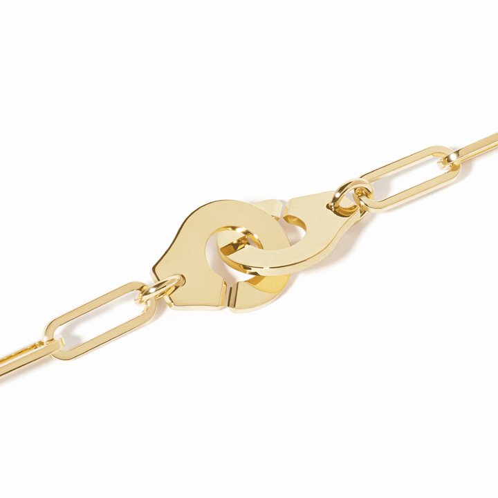 Dinh Van 18k Yellow Gold Menottes R13.5 Bracelet