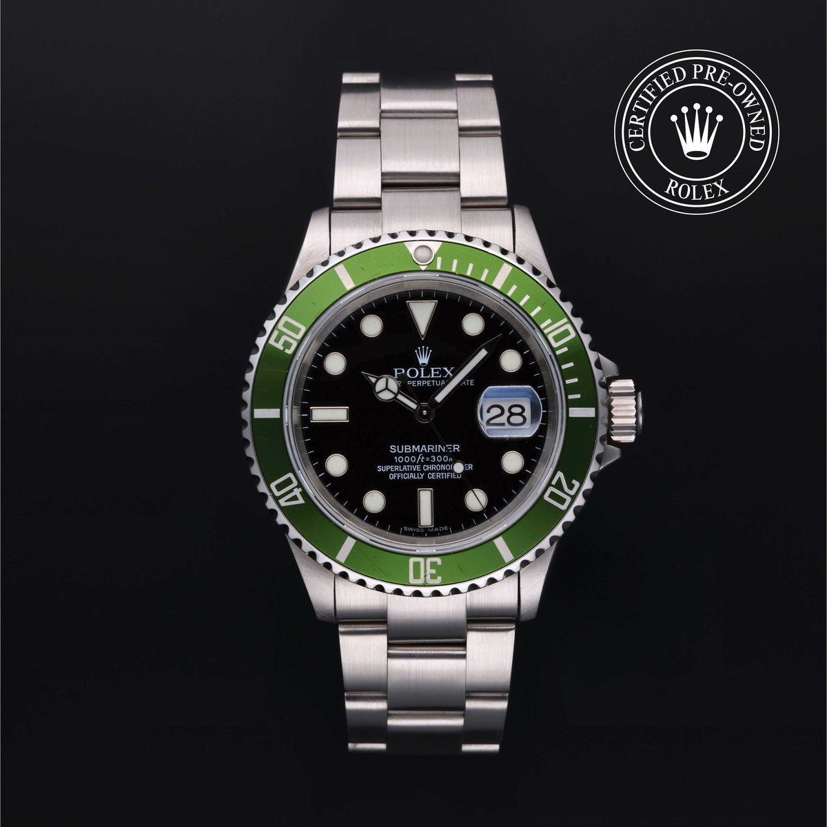 Rolex Certified Pre-Owned Submariner Date M16610LV-0002