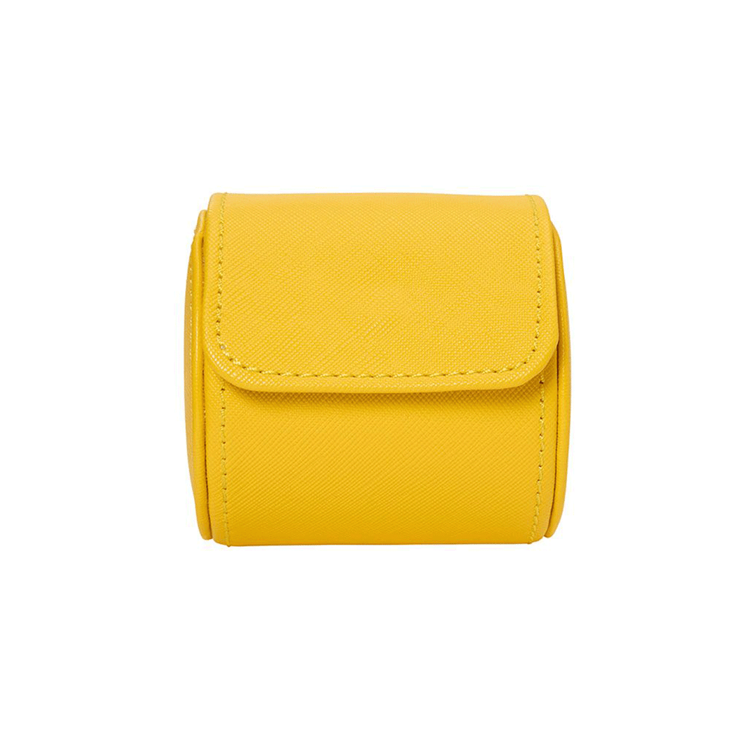 Wolf Designs Tutti Fruitti Yellow Single Watch Roll