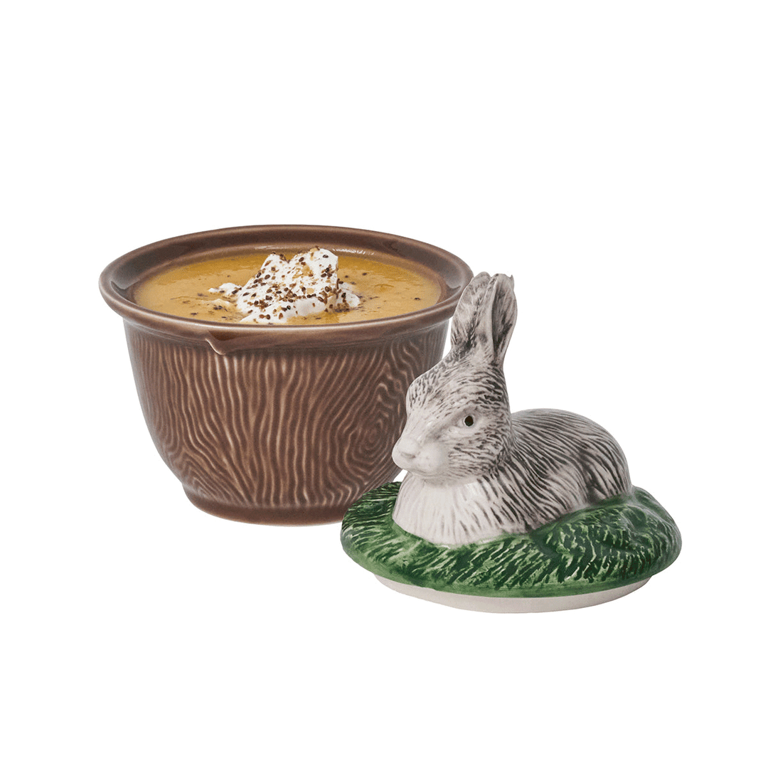 Juliska Forrest Walk Rabbit Bowl with Lid