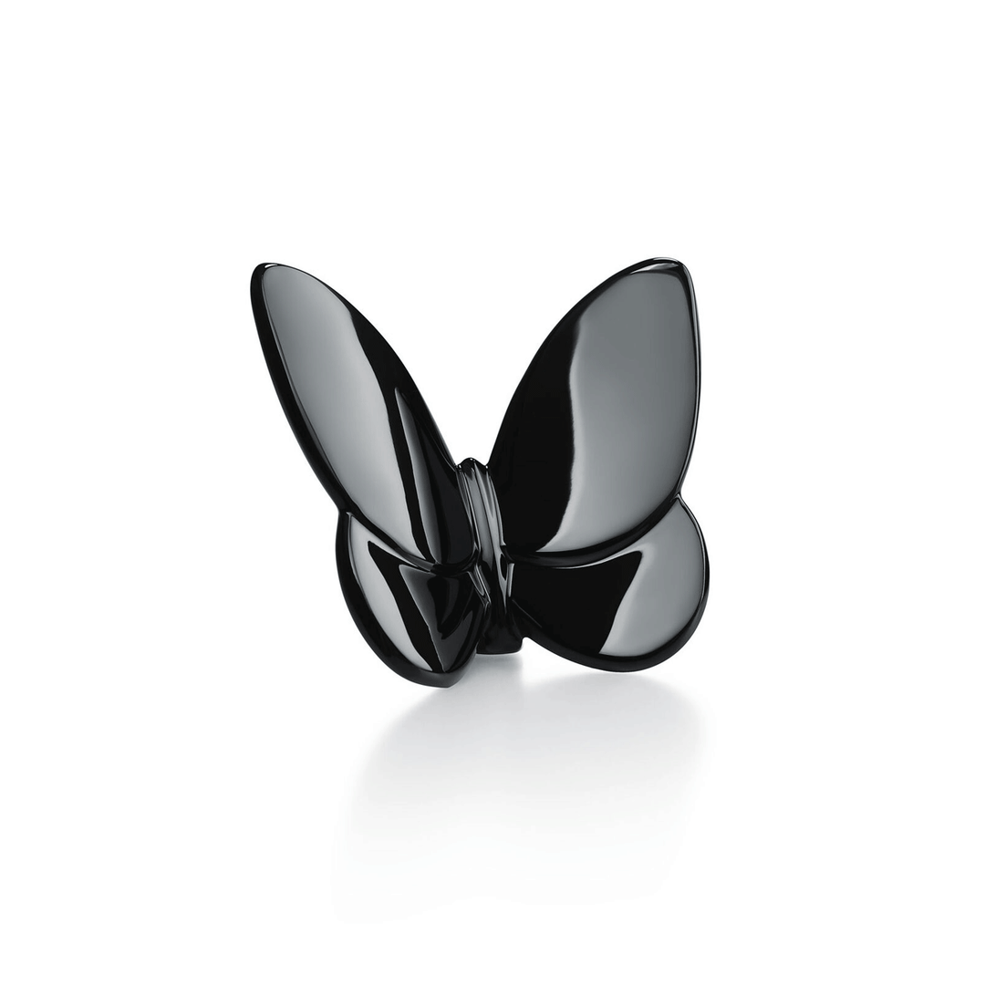 Baccarat Black Papillon Lucky Butterfly