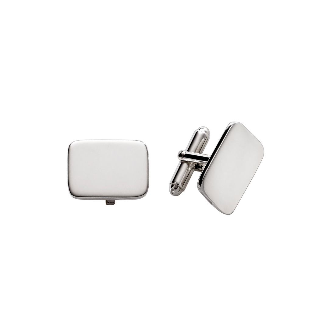 Hamilton Sterling Silver Polished Cufflinks