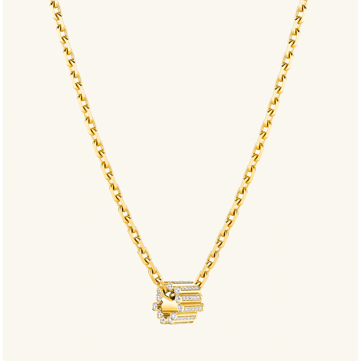 Viltier 18k Yellow Gold XL Magnetic Chain 70 cm