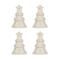 Juliska Berry & Thread Tree Place Card Holder Set/4 - Whitewash