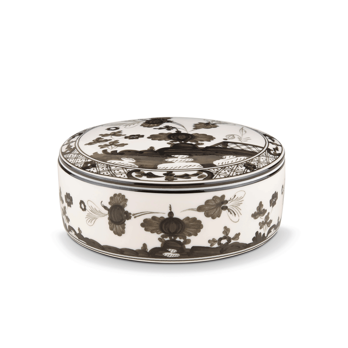 Ginori 1735 Albus Oriente Italiano Round Box