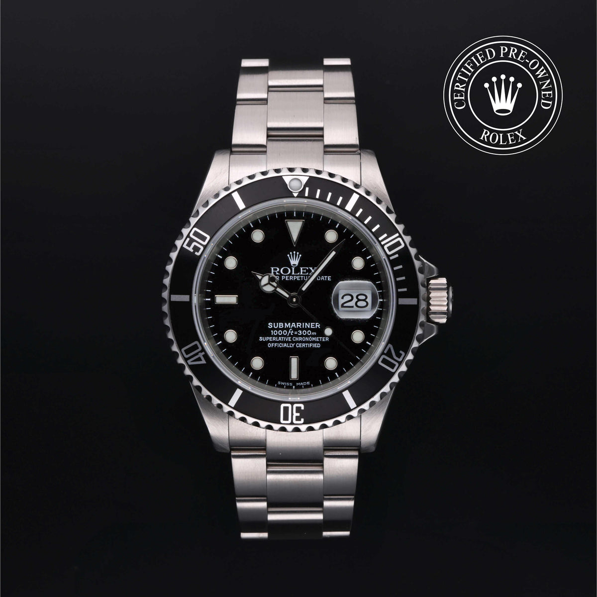 Rolex Certified Pre-Owned Submariner Date M16610-0006