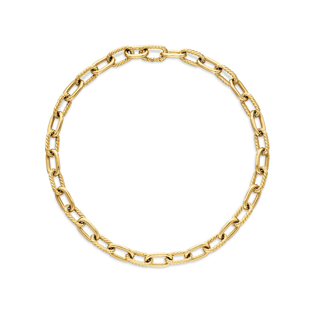 David Yurman DY Madison® Chain Necklace 18K Yellow Gold, 11mm