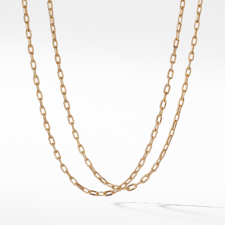 DY Madison Chain Thin Necklace in 18K Gold, 3mm