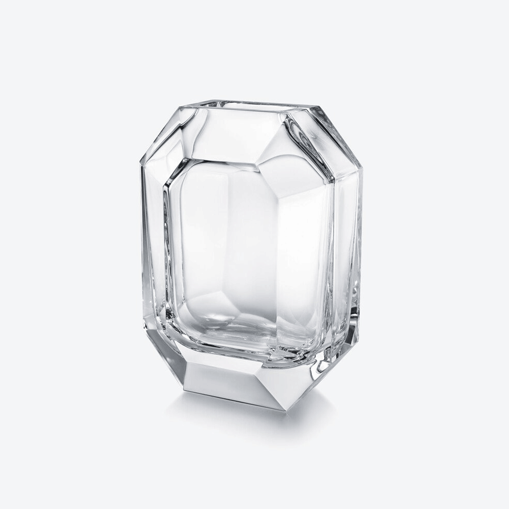 Baccarat Octogone Vase 9.8 Inch