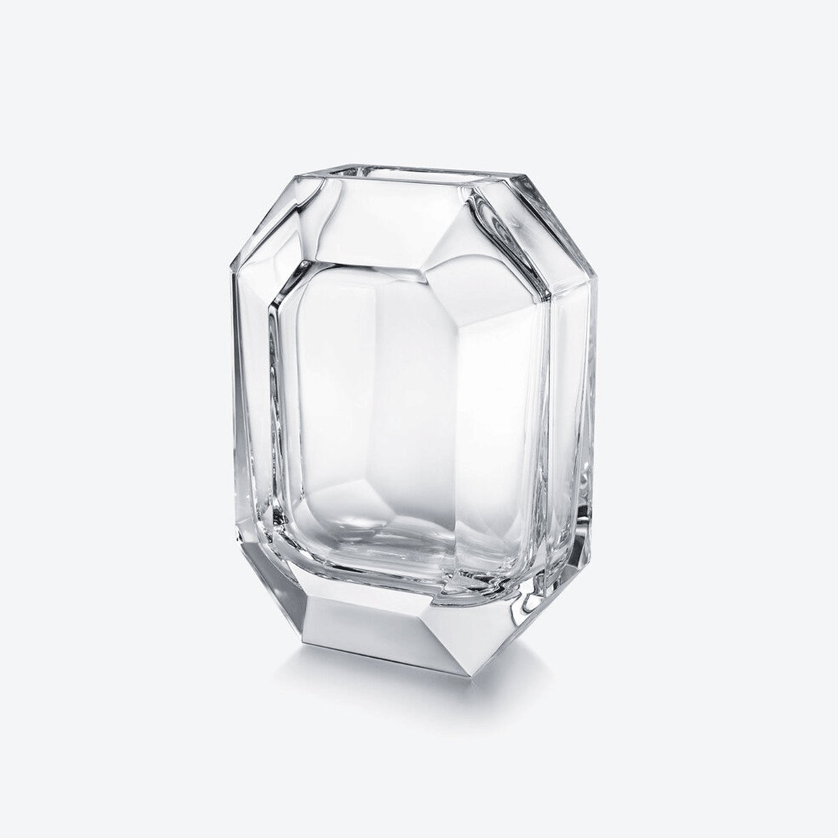 Baccarat Octogone Vase 9.8 Inch