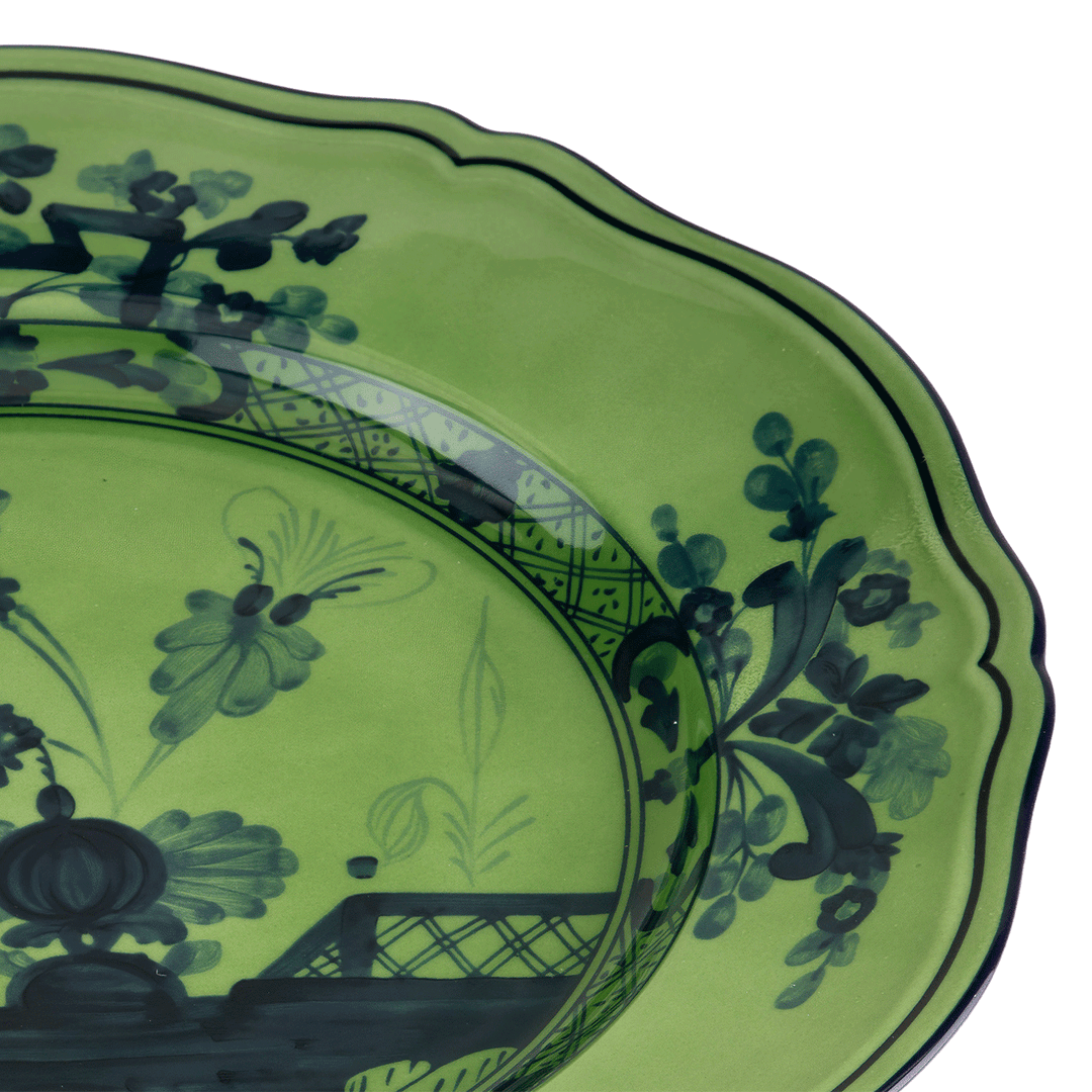 Ginori 1735 Orente Italiano Malachite Dinner Plate