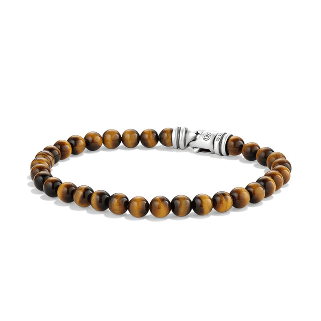 David Yurman Spiritual Beads Bracelet in with Tiger's Eye