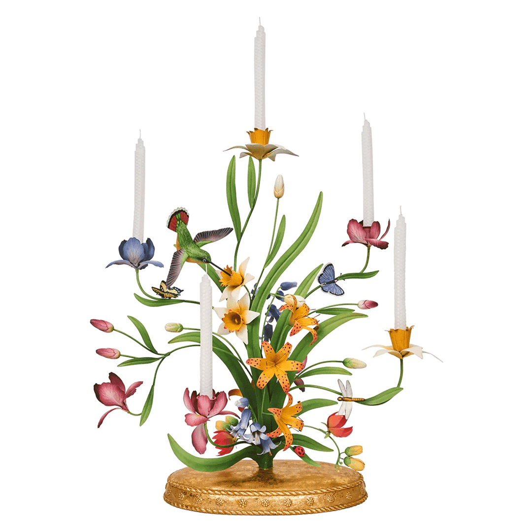 Juliska Meadow Walk Bouquet Candelabra 25 Inch