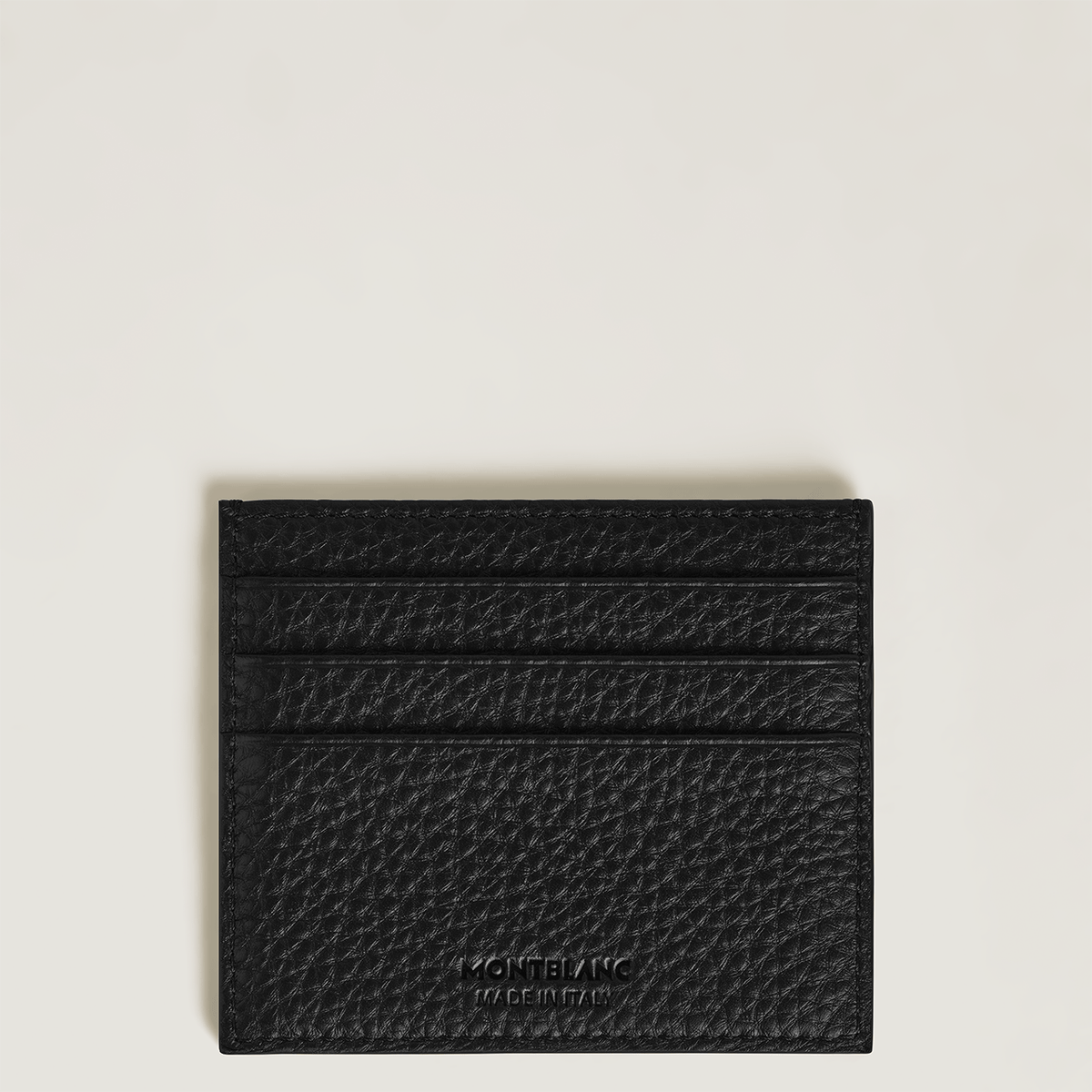 Montblanc Grain Card Holder 6cc Black