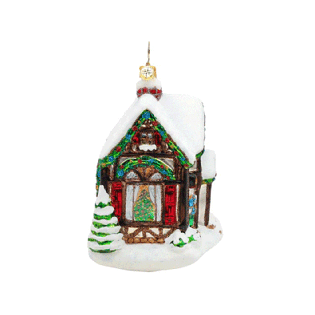 Christopher Radko Home For The Holly-days Ornament