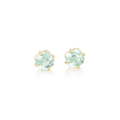 Hamilton Caroline Collection 18k Yellow Gold and Mint Tourmaline Stud Earrings