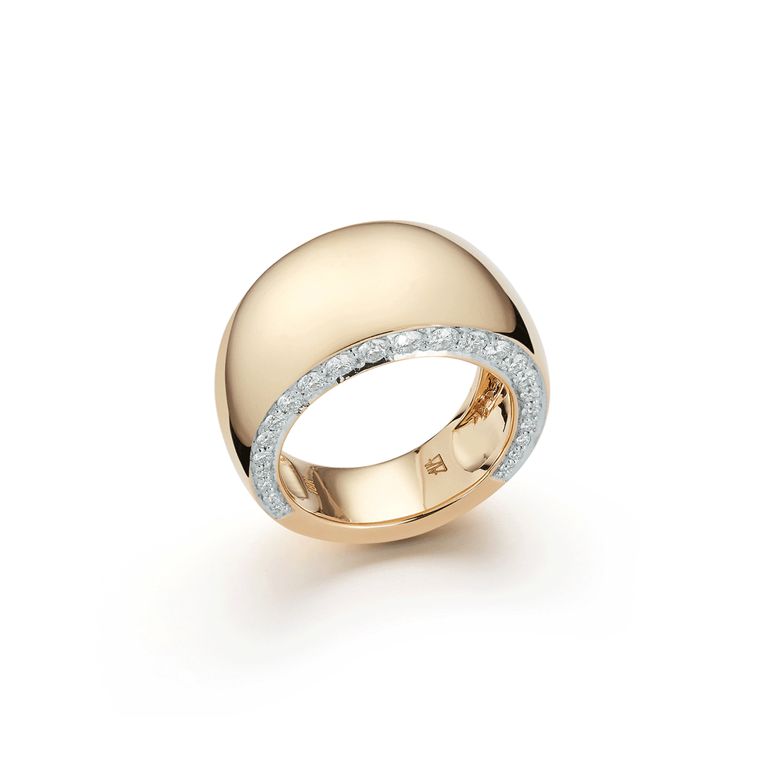Walters Faith Lytton 18k Yellow Gold and Diamond Ring