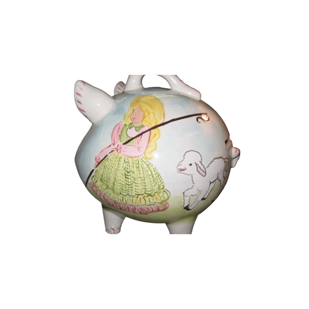 Lil Bo Peep Middle Piggy Bank