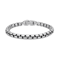 David Yurman Box Chain Bracelet Sterling Silver, 5mm