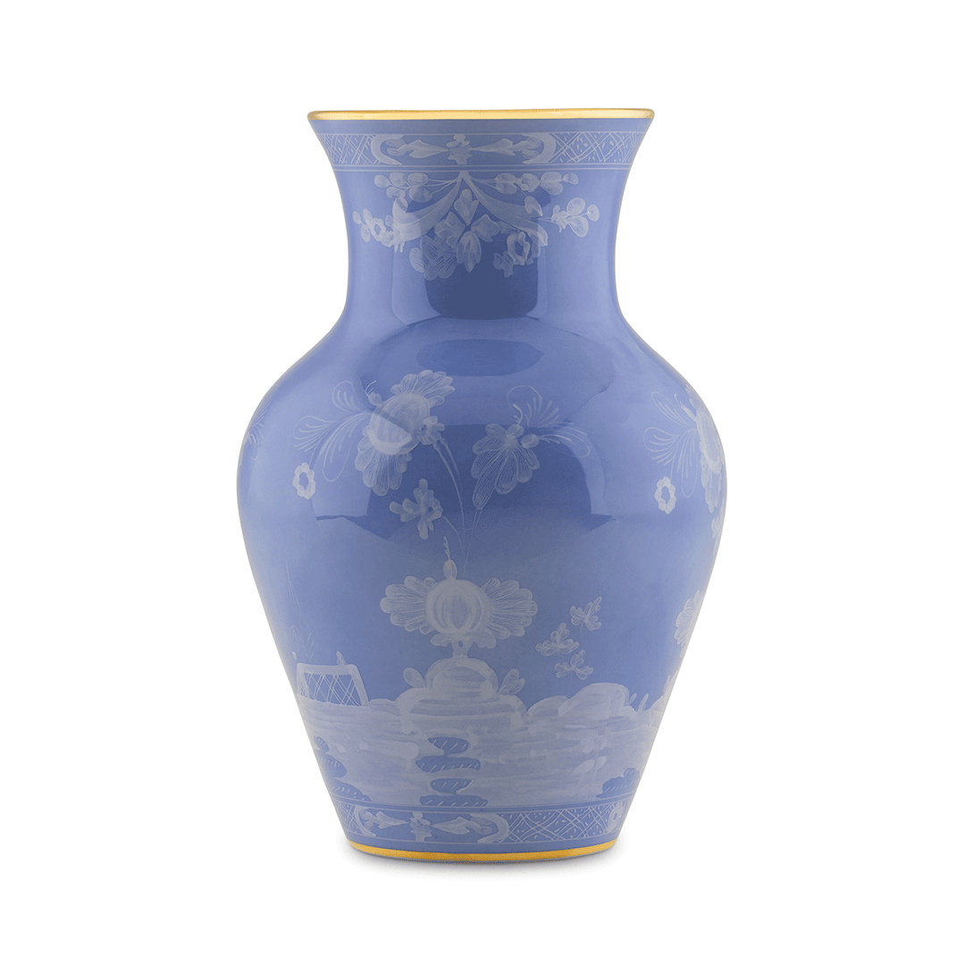 Ginori 1735 Oriente Italiano Pervinca Ming Vase