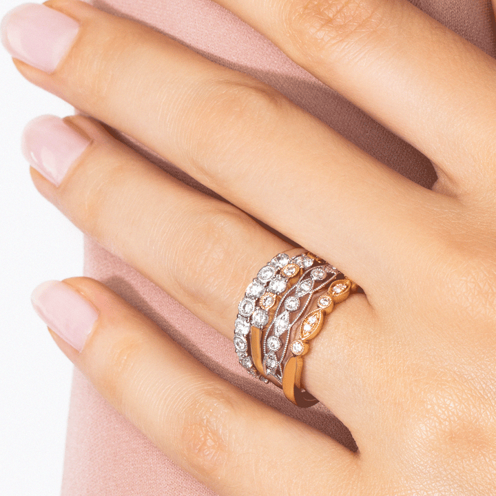 Heritage Platinum and .25 Total Weight Diamond Eternity Band