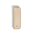 Montblanc 1-Pen Pouch with zip in Meisterstück Cloudy Beige Leather