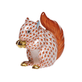 Herend Rust Baby Squirrel