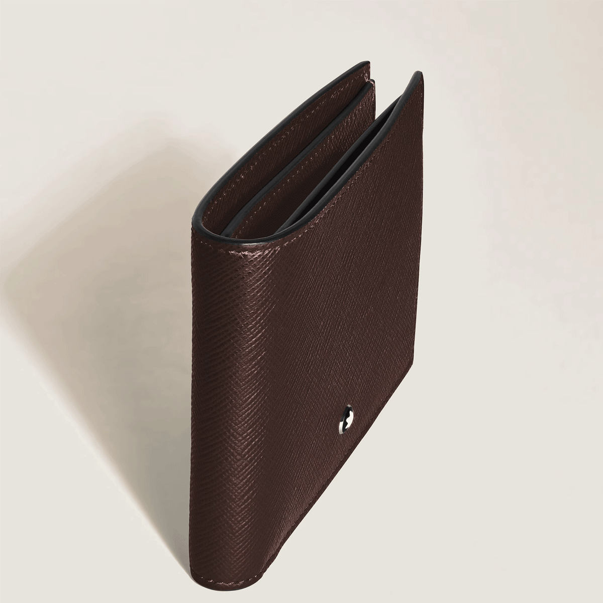 Montblanc Wallet 6cc in Sartorial Leather Ebony