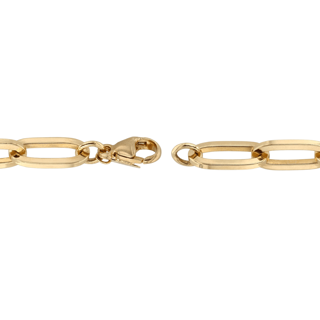 Hamilton Collection 18k Yellow Recycled Gold Extra Large 7.9mm Long Link Chain 16" Necklace