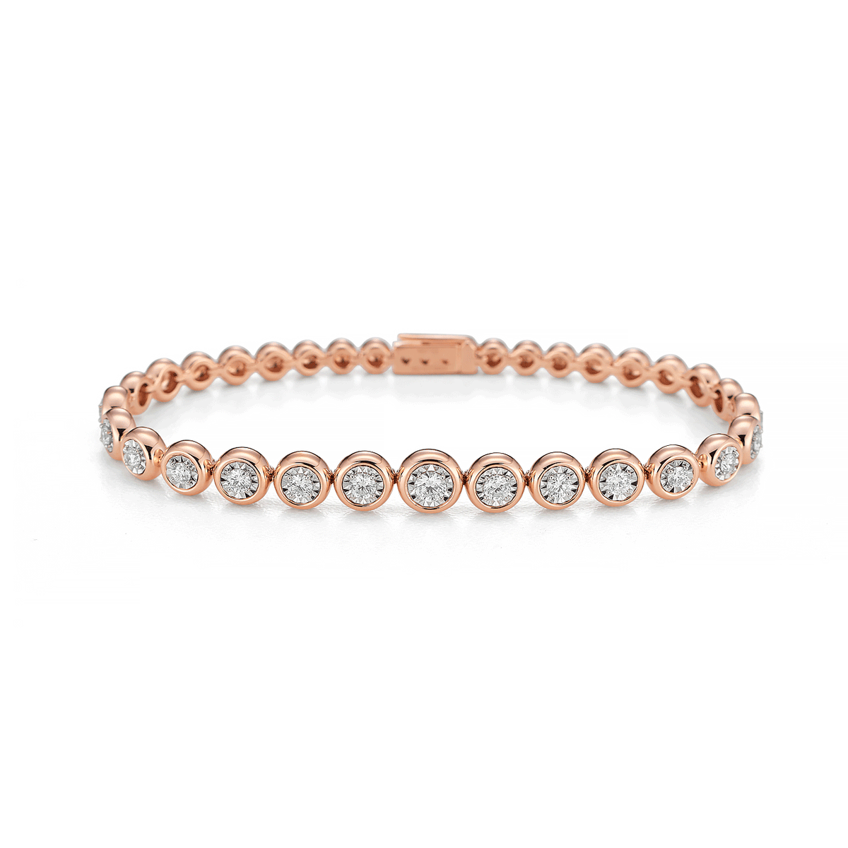 Boundless 18k Rose Gold &amp; Diamond  1.13ct Bracelet