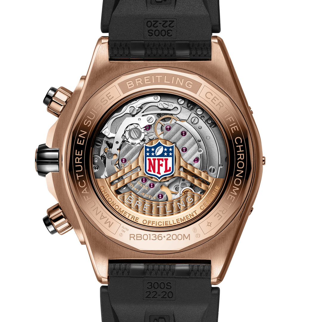 Breitling Super Chronomat B01 44 Dolphins NFL Edition #RB01366A1L2S1